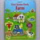 Usborne First Sticker Book Farm